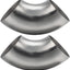 Codo curva acero inox 2.5" para escape modificado