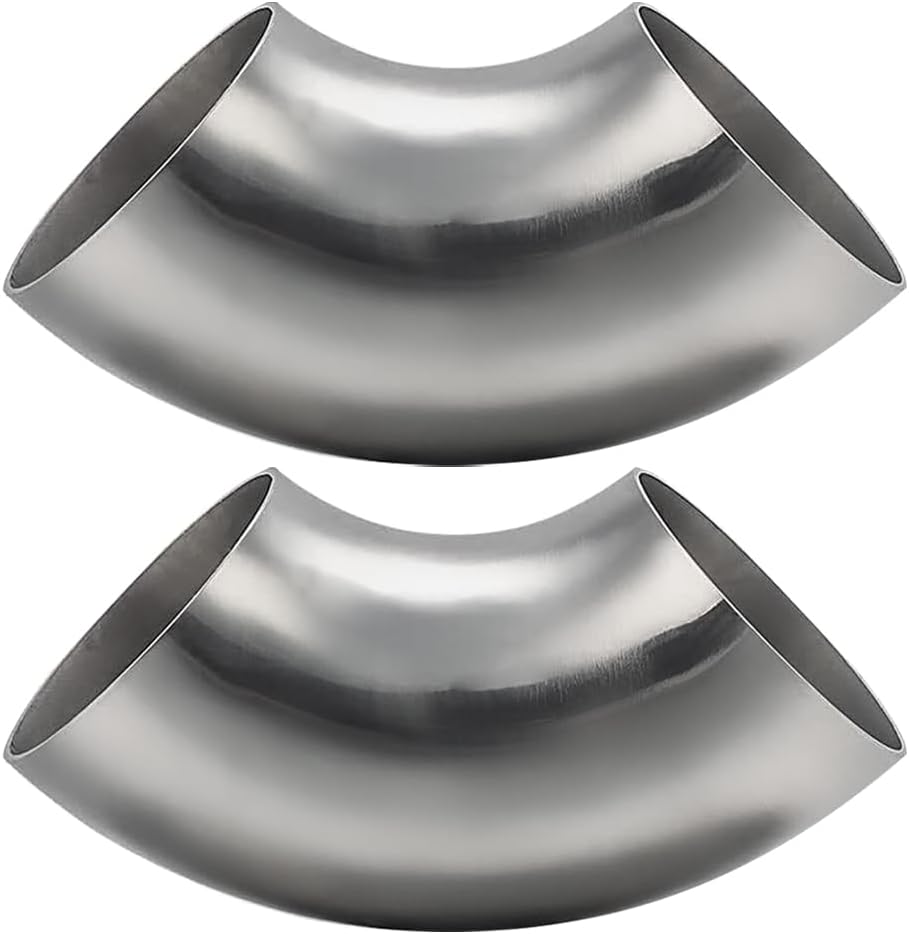 Codo curva acero inox 2.5" para escape modificado