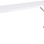 Mesa entrenamiento plegable plástico 6ft rectangular blanco