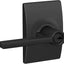 Manilla puerta cerradura llave color negro mate