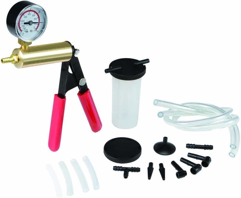 Kit purga frenos 2en1 prueba bomba vacío automoción