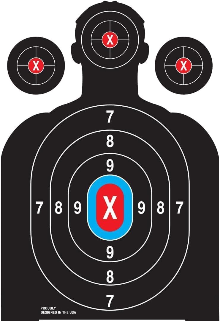 Papel dianas tiro servicio pesado para rifle y pistola