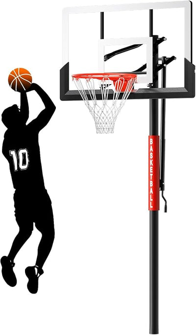 Porta canasta ajustable 7-10ft con base 45-54"