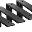 4 Soporte encimera 8" 3/8" grosor estante L para cuarzo