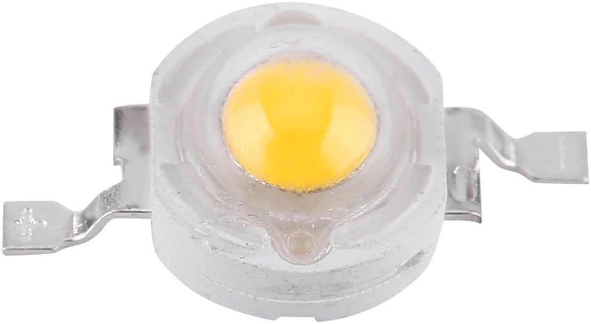 100 Cuentas LED 1W SMD COB Blancas Cálidas para Hogar Estudio