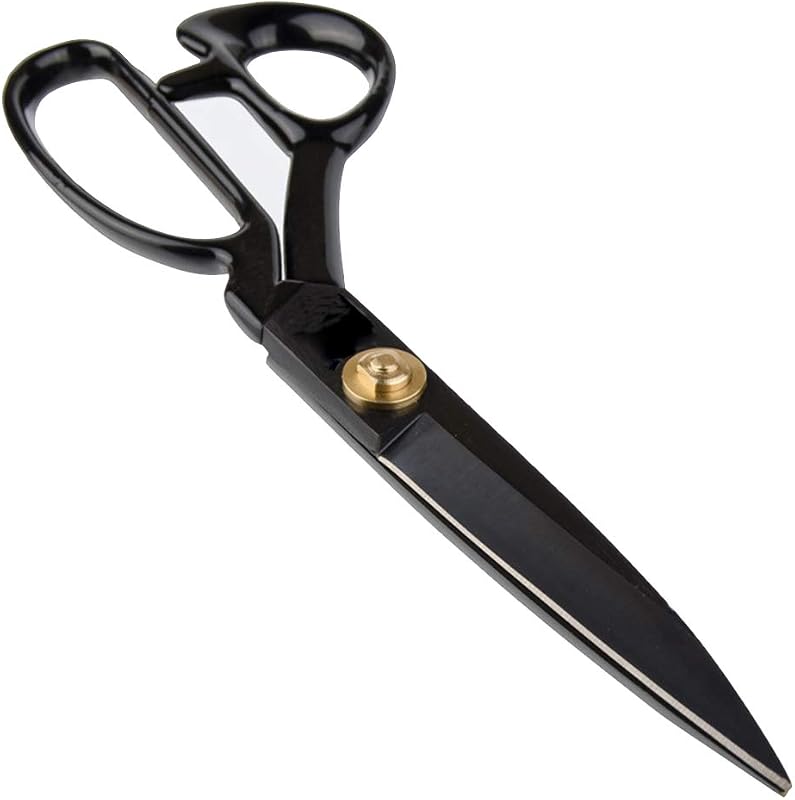 Tijeras costura acero alto carbono 12pulg color negro