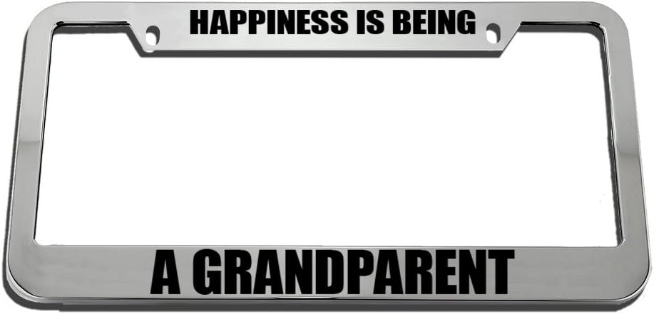 Soporte placa matrícula Happiness is Being A Grandparent