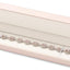 Caja joyería cuero rosa terciopelo interior 8.7x2.2"
