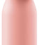 Botella agua aislada vacío 17oz color coral