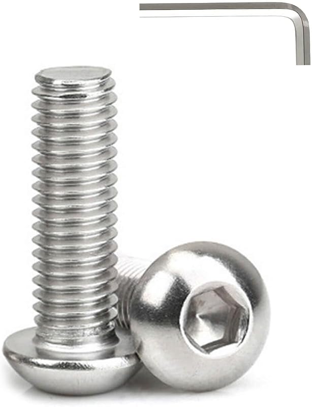 Tornillos hex 3/8-16 x 3-1/2 acero inox 304 set 6