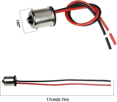 Adaptador conector preconectado para faro trasero señal