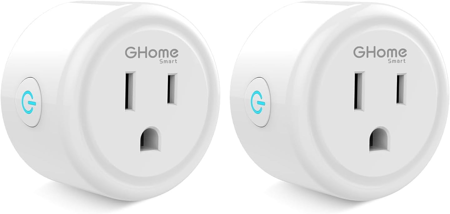 Enchufe inteligente WiFi con Alexa y Google Home 2.4 GHz
