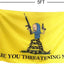 Bandera 3x5ft Are You Threatening Me dormitorio