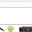 Red voleibol portátil 12/18ft ajustable con bolsa transporte