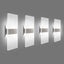 Aplique pared LED 10W pack 4 luz ascendente sala estar