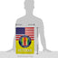 Bandera Vietnam EE.UU. honor a veteranos