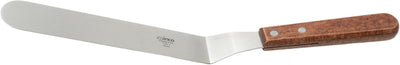 Espátula offset acero inox 7.75pulg marrón