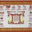 Manteles individuales papel zodiaco chino 50