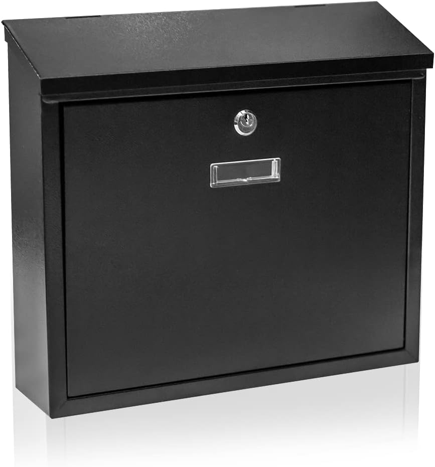 Soporte pared buzón metal inox cubierta acero galvanizado