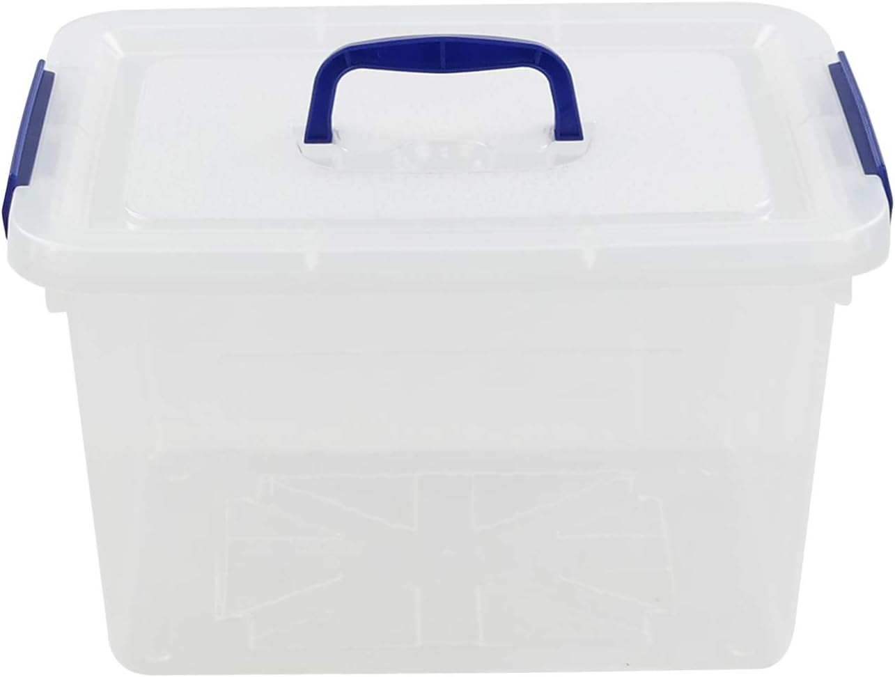 Caja plástico 12qt con tapa set 1