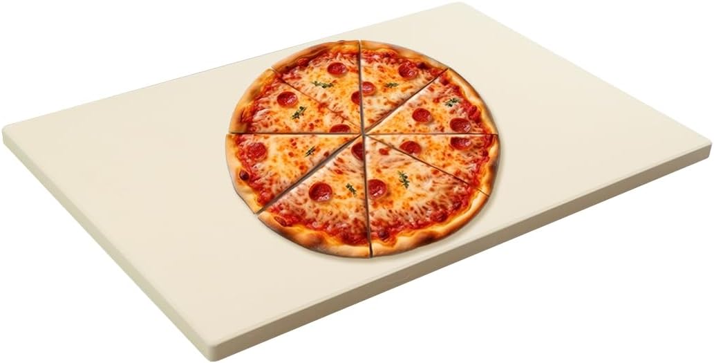 Piedra pizza 24pulg cordierita horno resistente térmico
