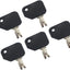 Llave carretilla elevadora botón pulsador negro 5 Pzas
