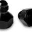 Adaptador manguera AN10 a AN6 hembra 2 Uds negro