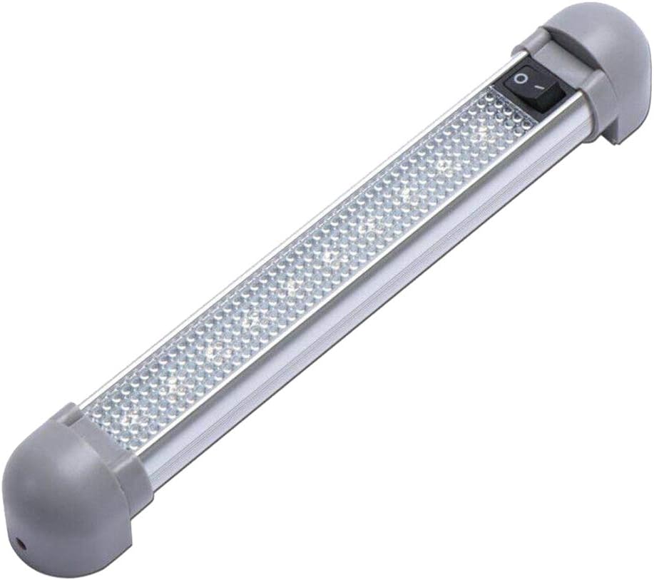 Lámpara LED 9pulg 6000K 12/24V con interruptor