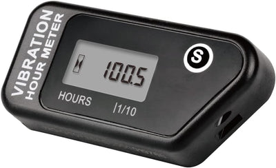 Medidor horas vibración motor compresor motocicleta