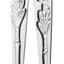 Pinzas acero inox 4pulg para servir té café postres
