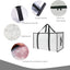 2 Pzas Bolsas Transparentes Extra Grandes con Cremallera