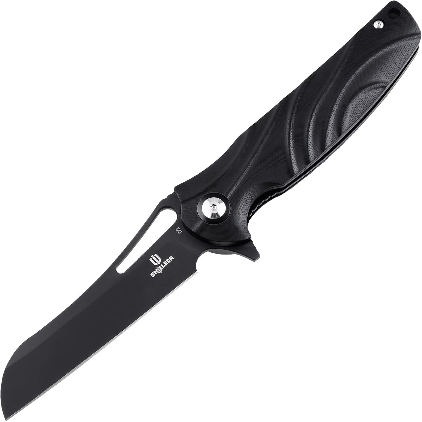 Navaja bolsillo 3.43pulg hoja D2 mango G10 con clip