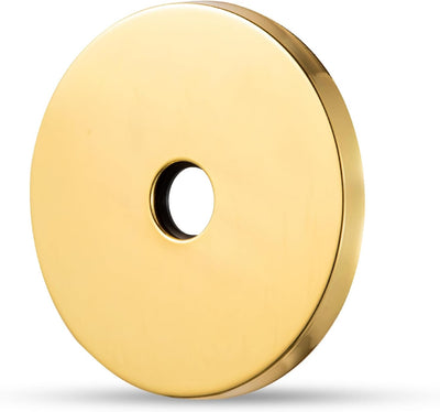 Brida ducha extra grande 4.5pulg color dorado repuesto