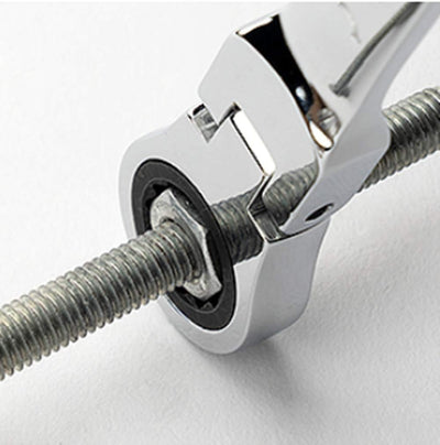 Llave de engranajes SAE 9/32 con cabeza flexible 72 dientes