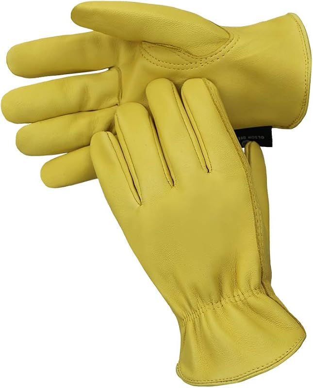 Guantes cuero vaca marrón talleres antiespinas