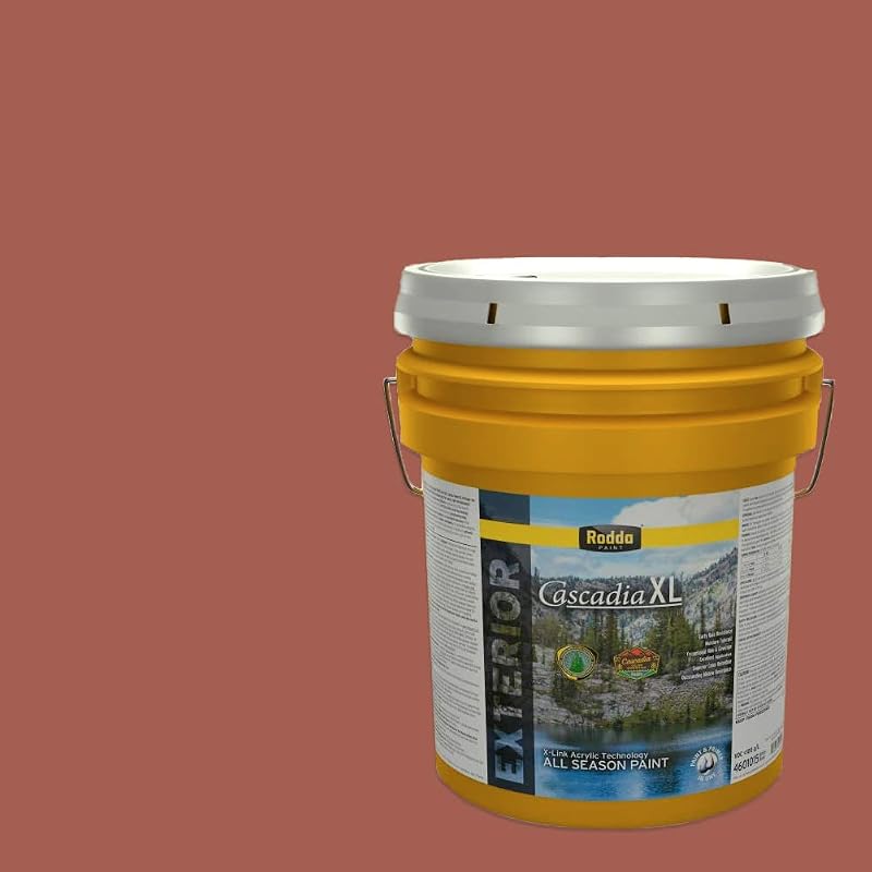 Pintura satinada exterior e imprimación 5gal