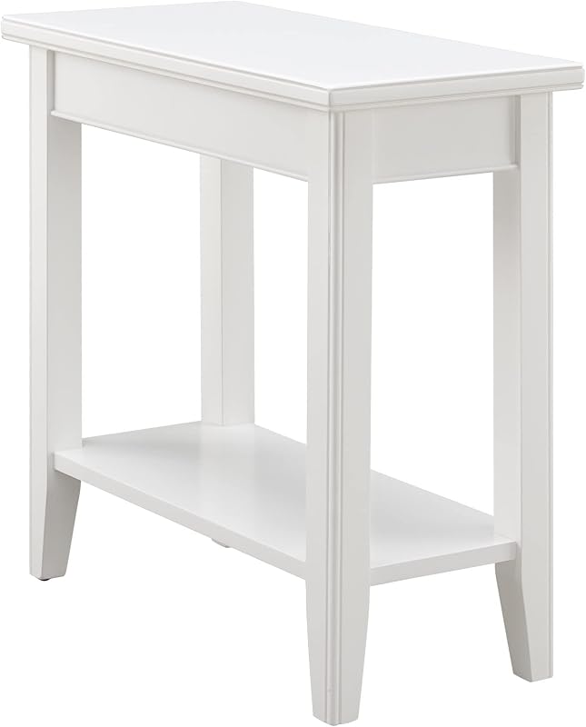 Mesa auxiliar madera maciza 24x12" para sala