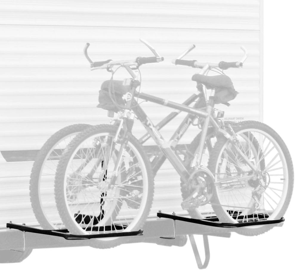 Paragolpe bicicletero para 1-2 bicis casas rodantes