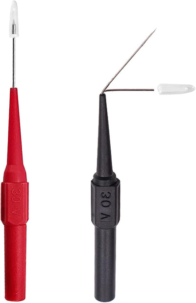 Cables prueba multímetro sondas 0.028pulg kit enchufe plátano
