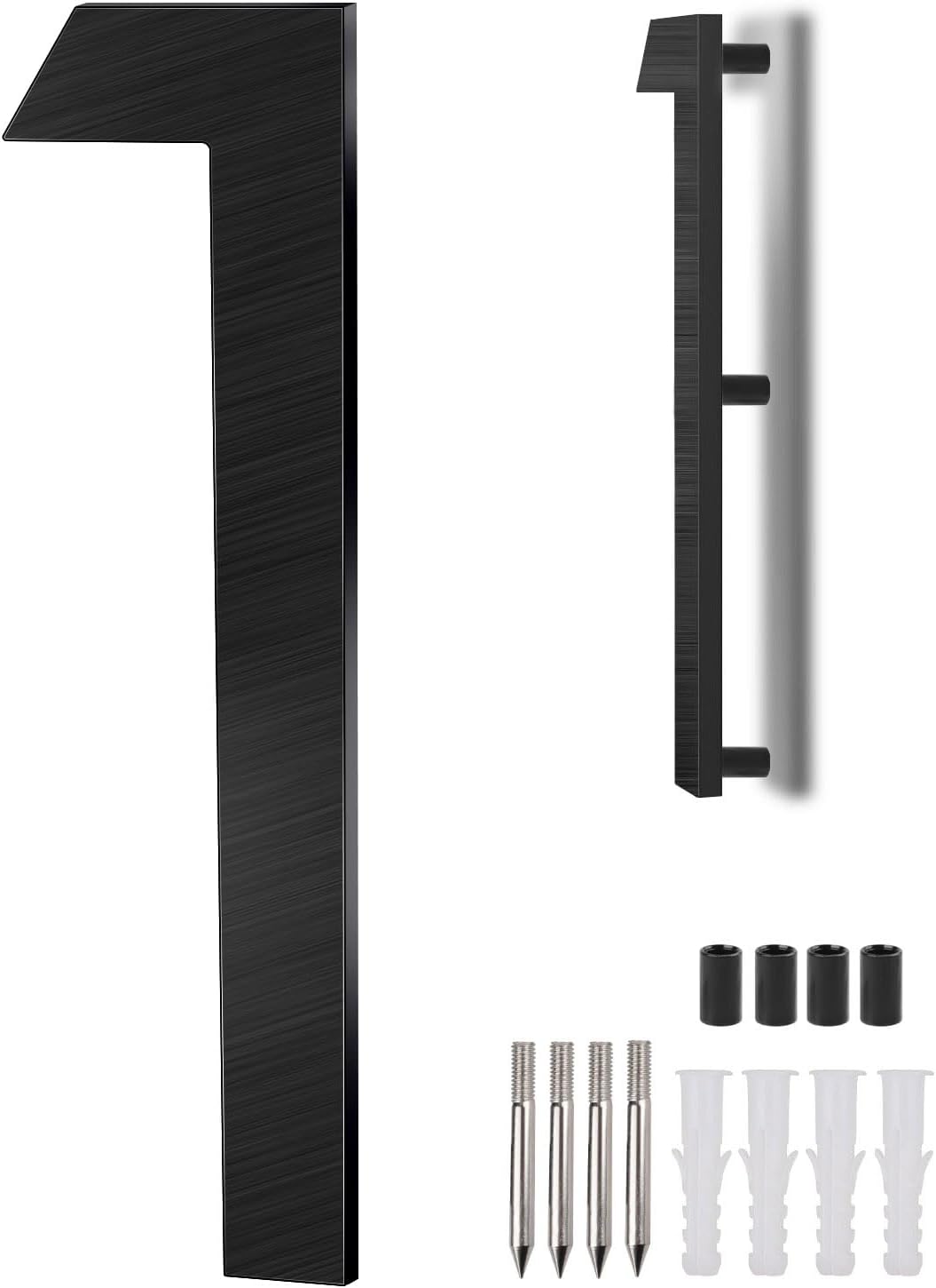 Números de puerta metal 12pulg para letreros exteriores