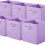 Cubos plegables tela con asas 10.5x11" organiz. armario