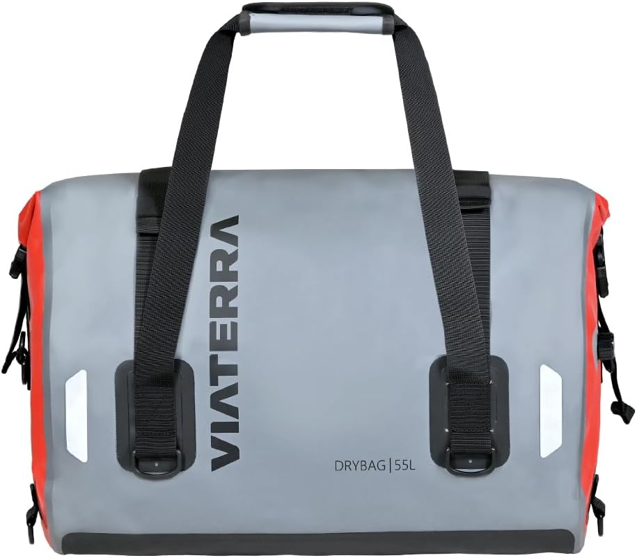 Bolsa trasera motocicleta 55L impermeable universal