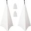 Funda soporte altavoz trípode 360° lycra con bolsa 2unid blanco
