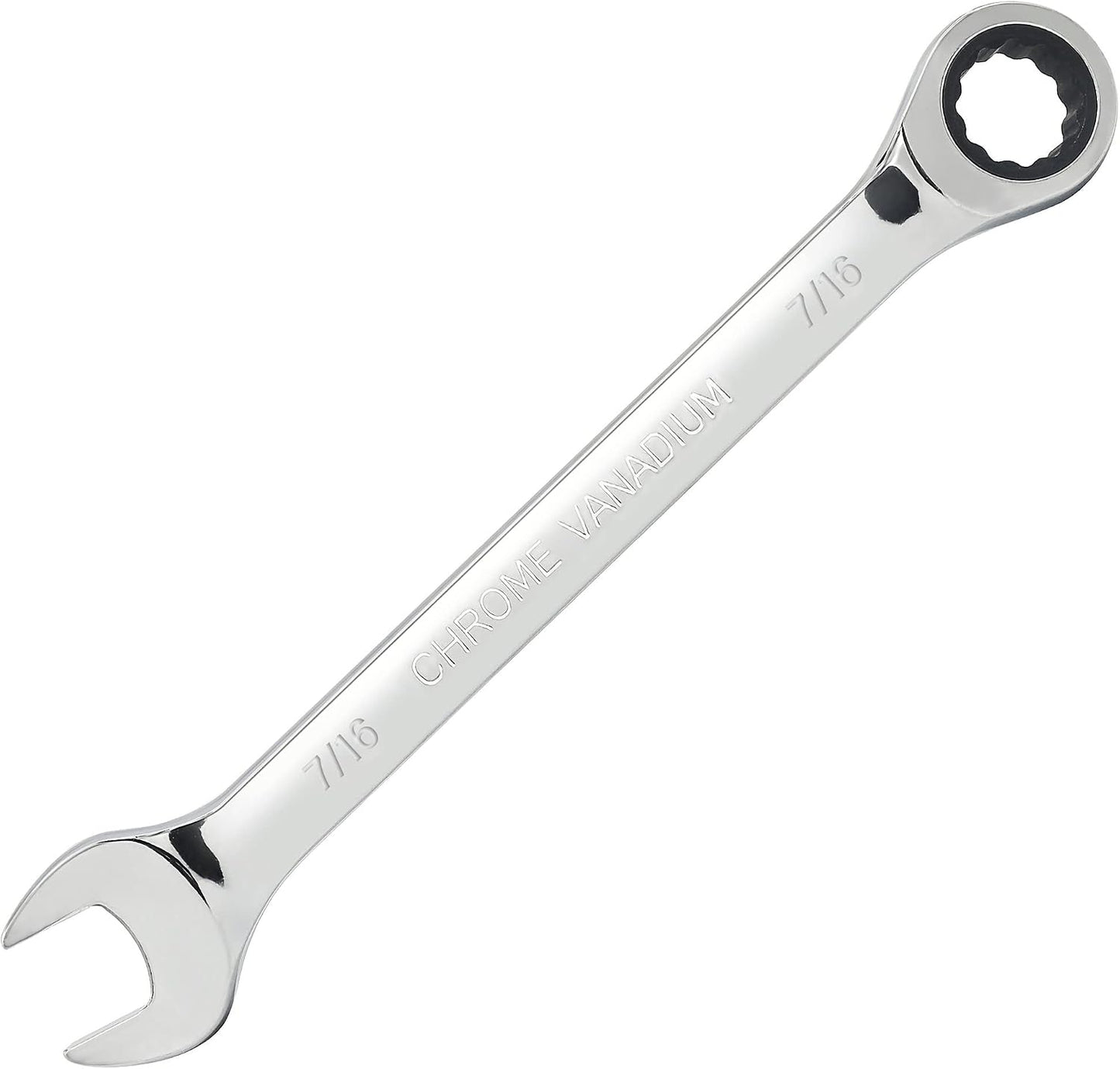 Llave trinquete 7/16 pulg 72 dientes caja 12 puntos