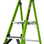 Escalera MightyLite 2.0 fibra vidrio 4' 375lb Verde
