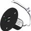 Enchufe USB 12V para RV salida dual 5V/2.4A pared negro