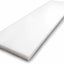 Tabla cortar plástico blanco 48x10pulg 1/2pulg grosor cocina