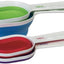 Juego 5 Tazas Medidoras Plegables Ahorran Espacio