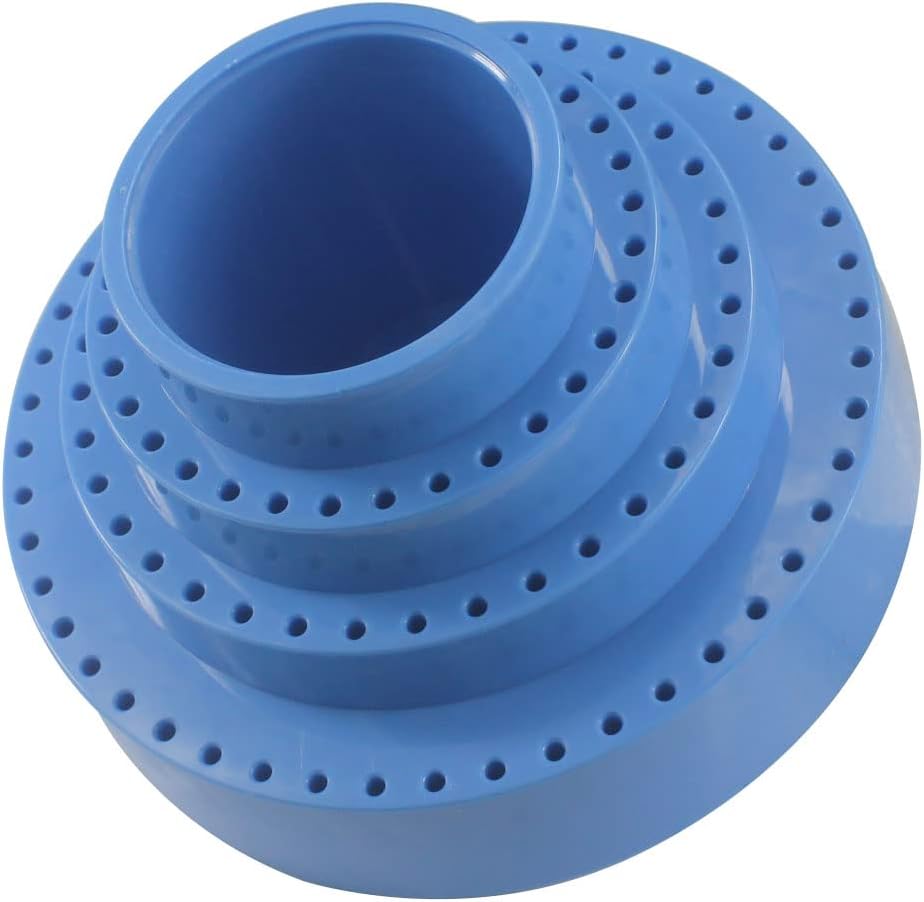 Soporte broca rotativa caja 116 agujeros azul