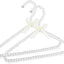 Percha blanca con perlas para niños y mascotas